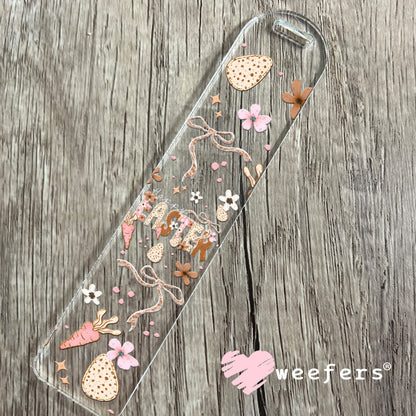 UV DTF Cup Wrap – Happy Easter Neutral Tones Bookmark Weefers