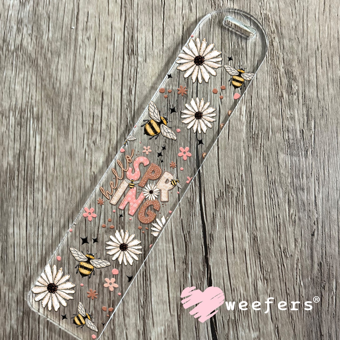 UV DTF Cup Wrap – Hello Spring Bookmark Weefers