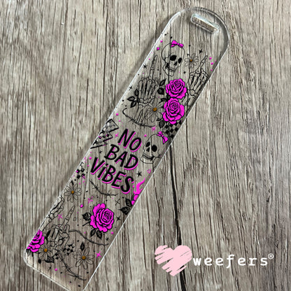 UV DTF Cup Wrap – No Bad Vibes Bookmark Weefers