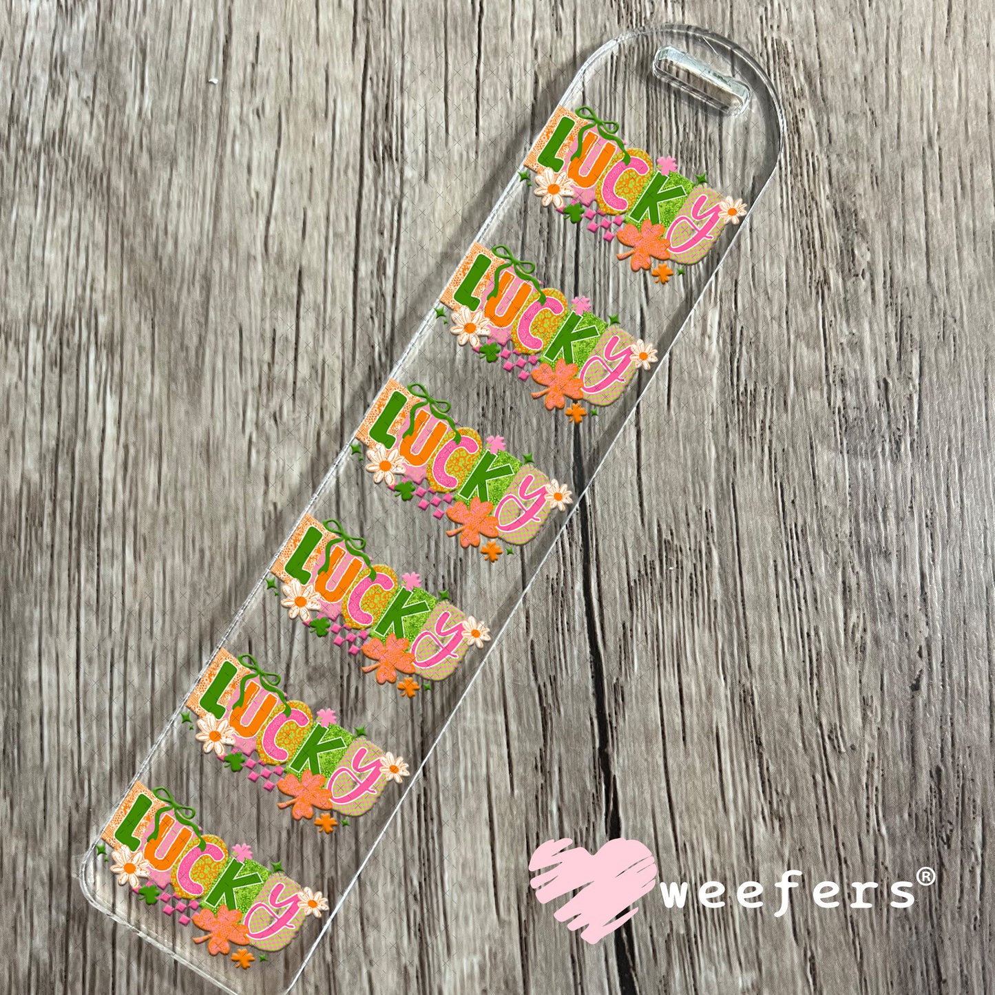 UV DTF Decal - Lucky St. Patrick's Day Bookmark Weefers