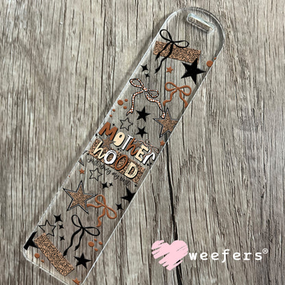 UV DTF Cup Wrap – Motherhood Just Doing My Best Bookmark Weefers