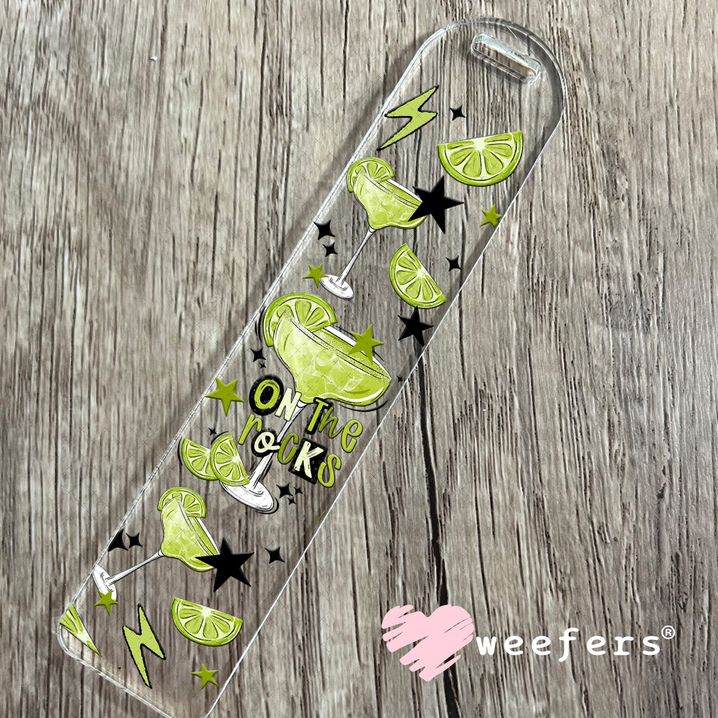UV DTF Cup Wrap – On the Rocks Margarita Bookmark Weefers