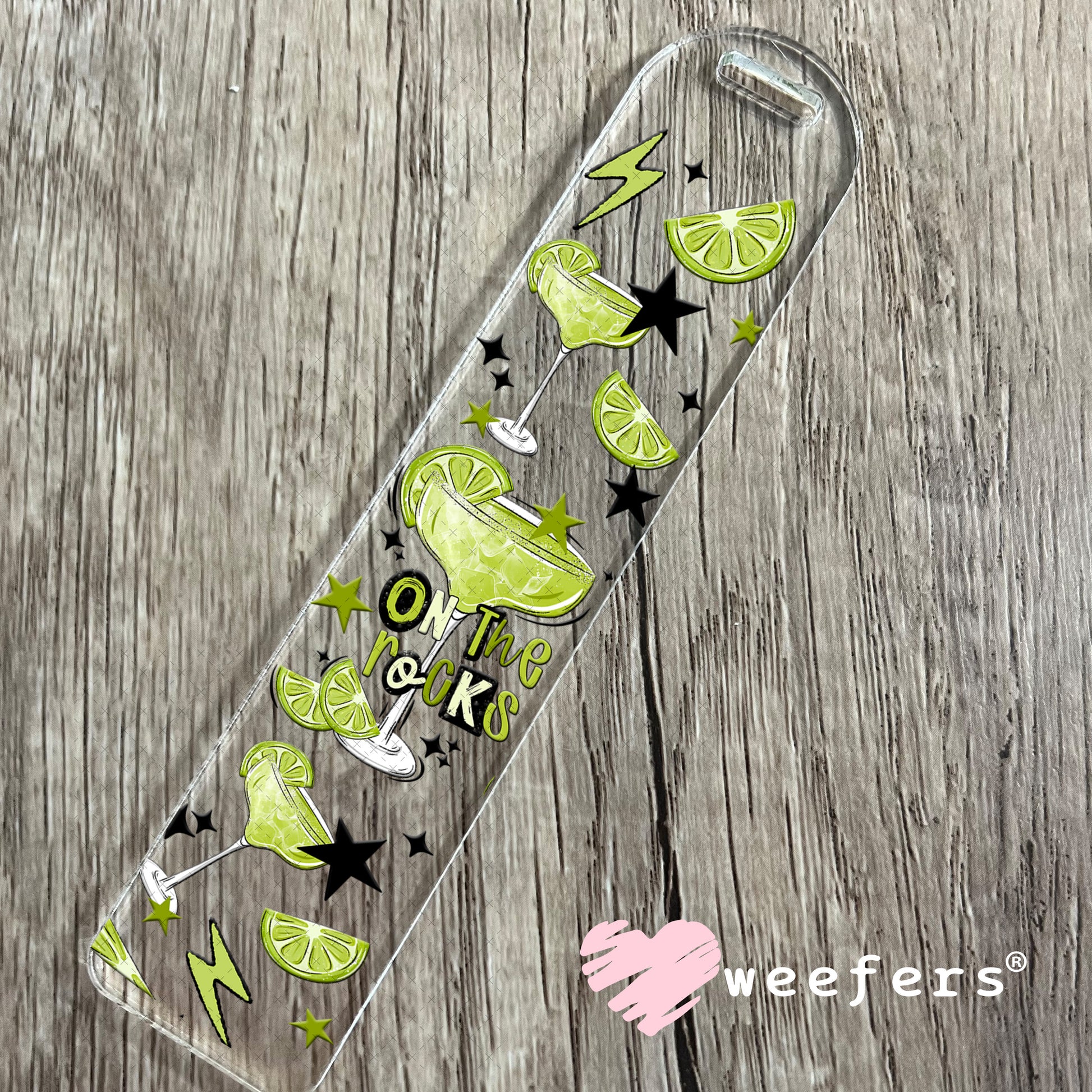 UV DTF Cup Wrap – On the Rocks Margarita Bookmark Weefers