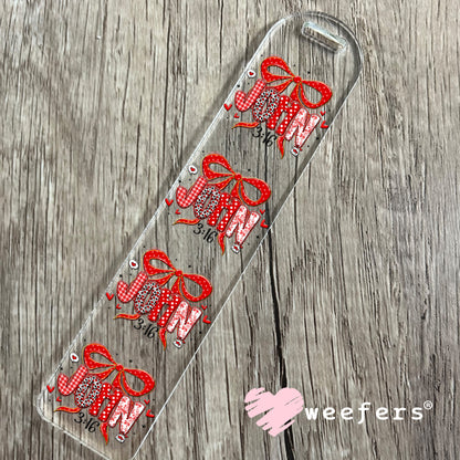 UV DTF Decal - John 3:16 Valentine's Day Bookmark Weefers