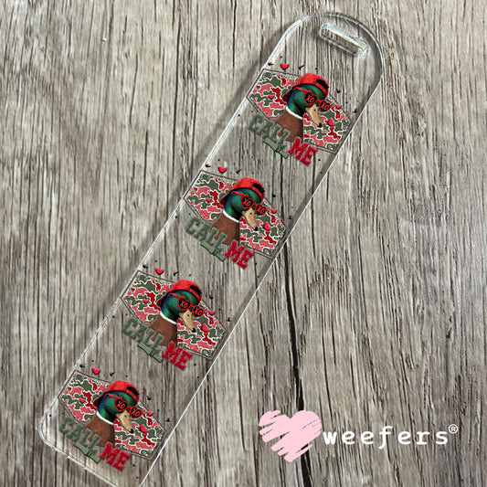 UV DTF Decal - Duck Call Me Valentine's Day Bookmark Weefers