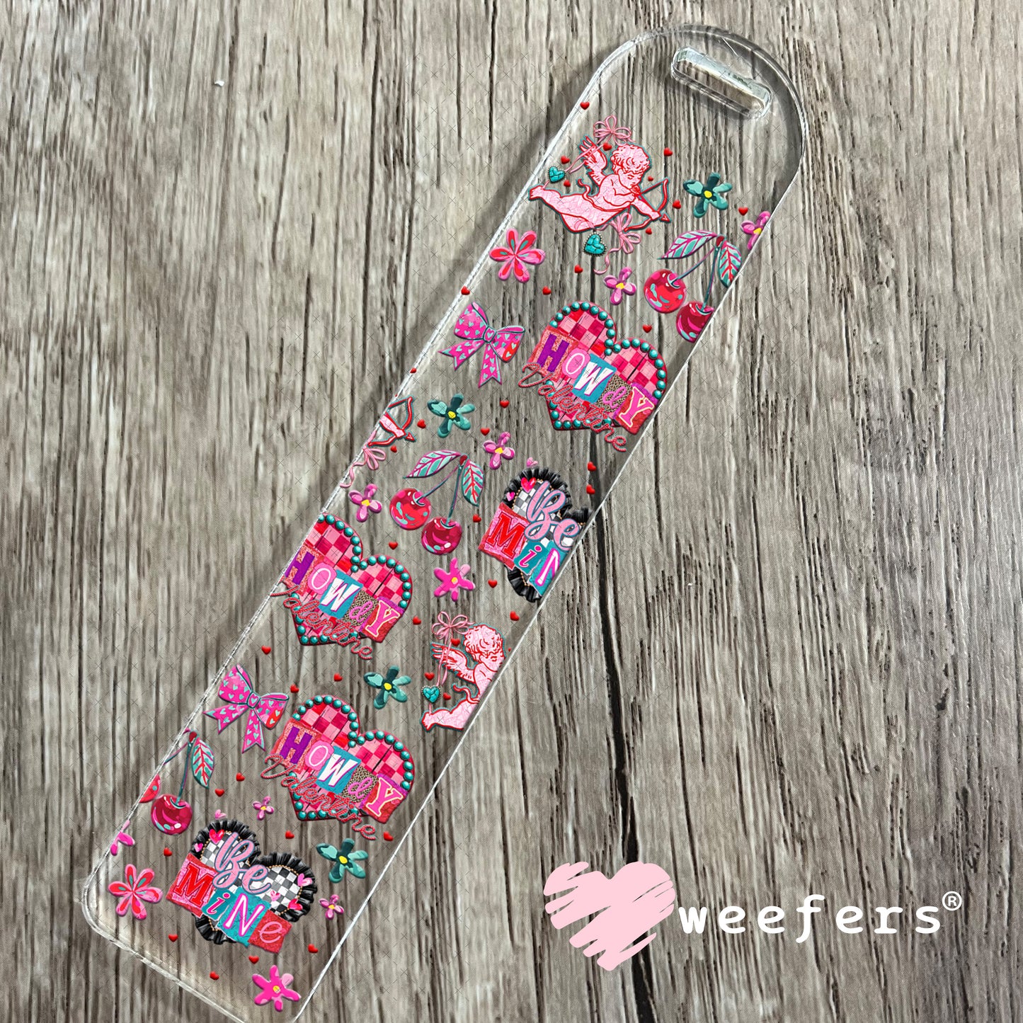 UV DTF Cup Wrap – Cupid Howdy Valentine - Weefers Exclusive Bookmark Weefers