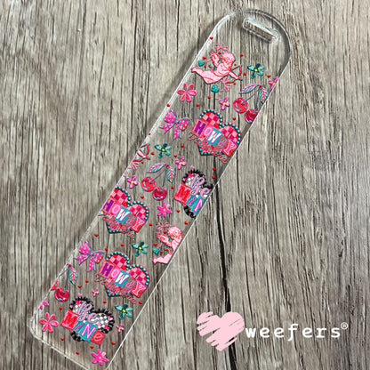 UV DTF Cup Wrap – Cupid Howdy Valentine - Weefers Exclusive Bookmark Weefers