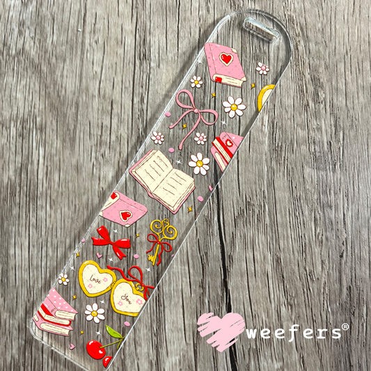 UV DTF Cup Wrap – Love You Book Lover Bookmark Weefers