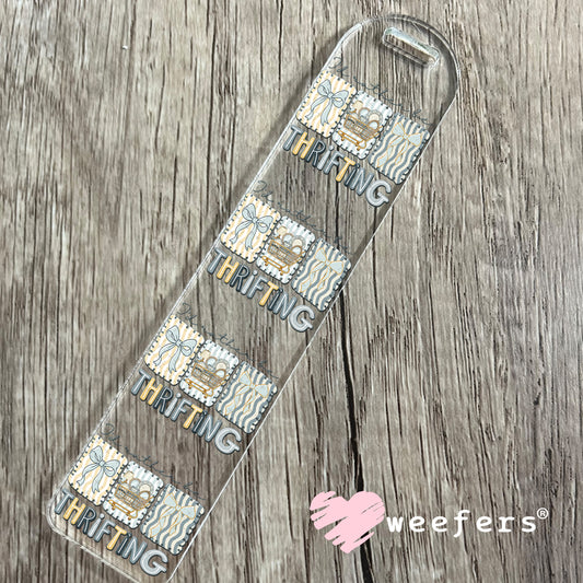 UV DTF Decal - I'd Rather be Thrifting Bookmark Weefers
