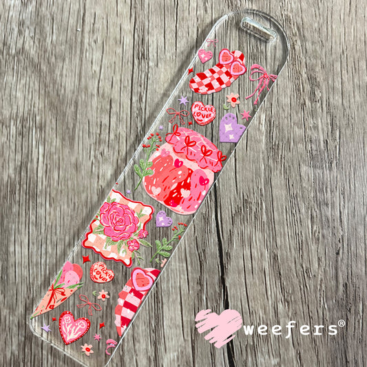 UV DTF Cup Wrap – Valentine's Day Bougie Pickle Bookmark Weefers