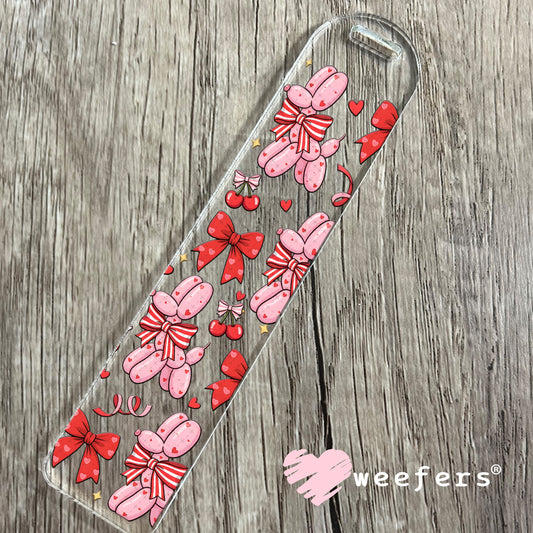UV DTF Cup Wrap – Valentine's Day Balloon Dogs Bookmark Weefers