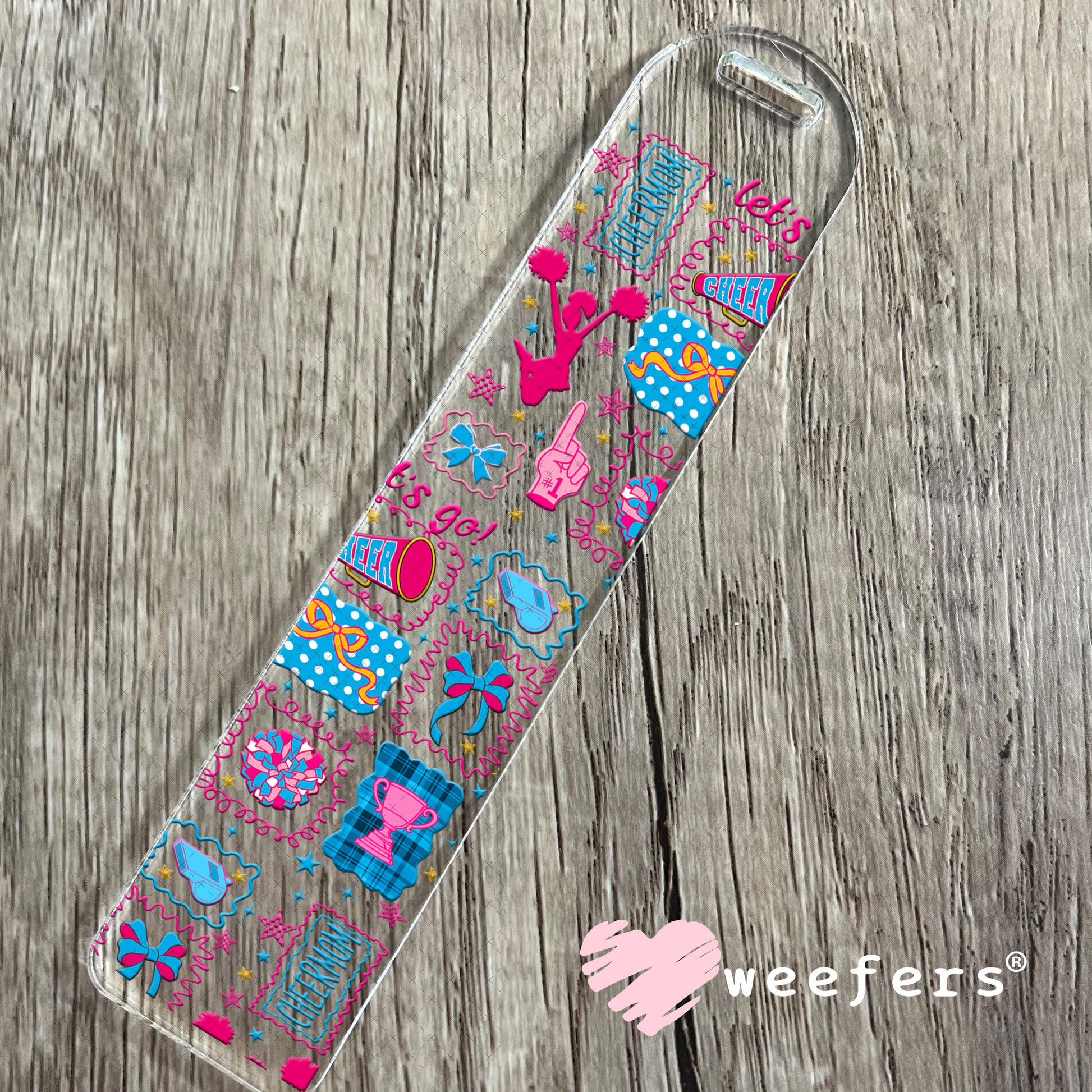 UV DTF Cup Wrap – Cheer Mom Weefers Exclusive Bookmark Weefers