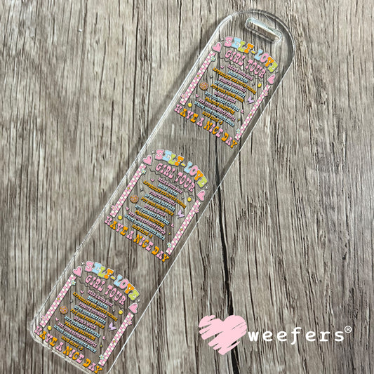 Self Love Girl Tour UV DTF Bookmark Decal