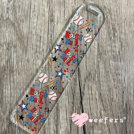 UV DTF Cup Wrap – Baseball Bats and Balls Bookmark Weefers