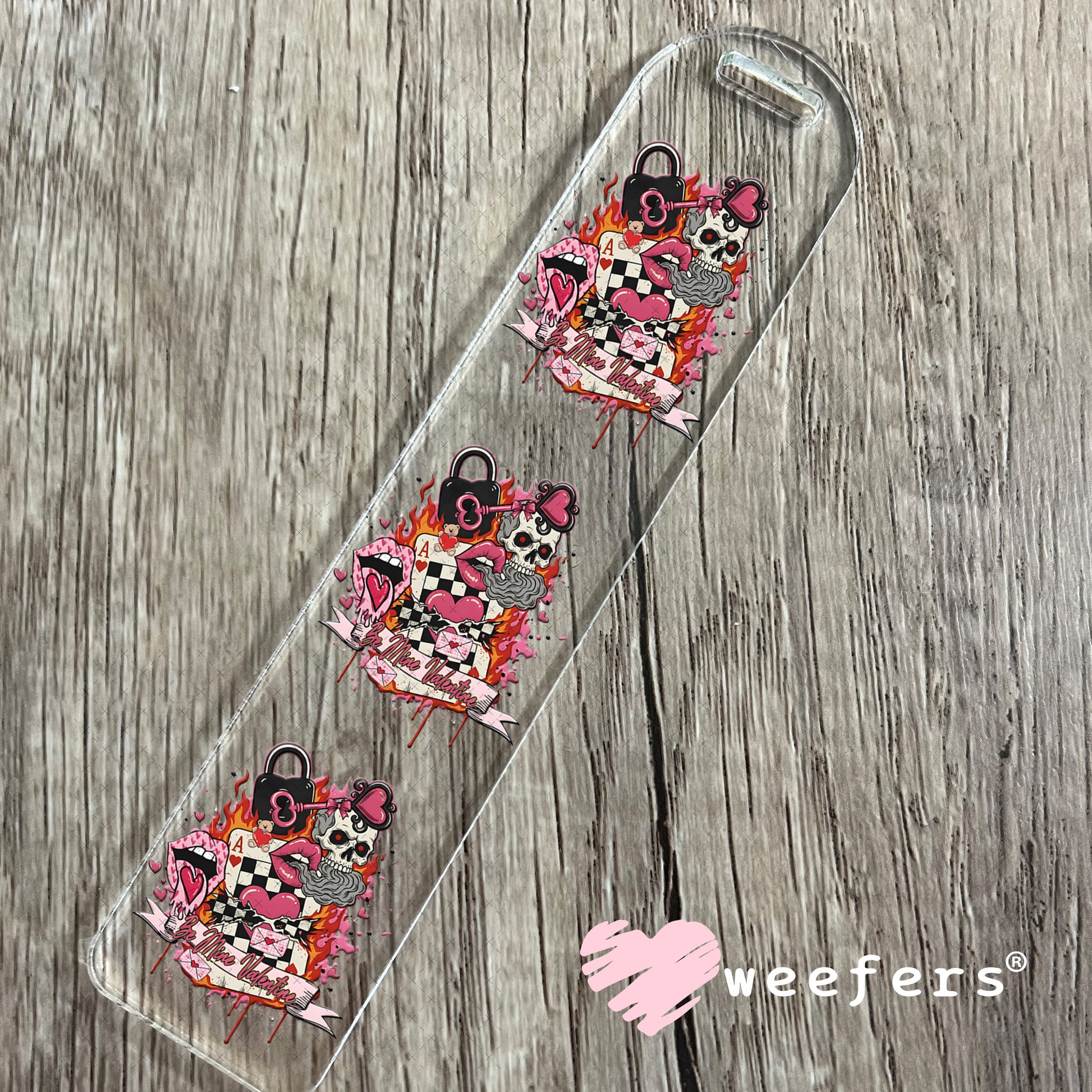 UV DTF Decal - Be Mine Valentine Bookmark Weefers