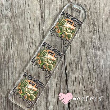 UV DTF Decal - In the Waiting God is Working Bookmark Weefers