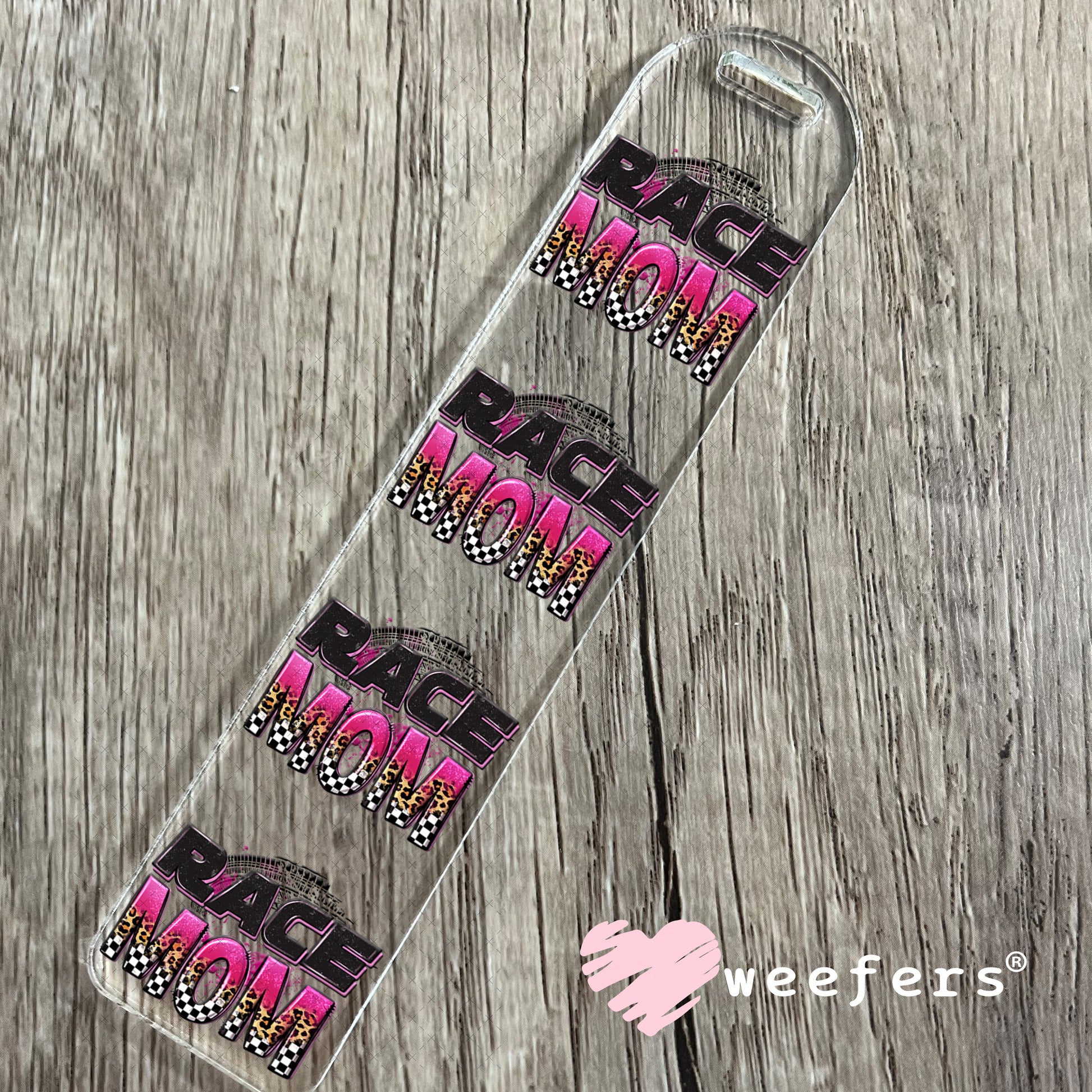 UV DTF Decal - Race Mom Bookmark Weefers