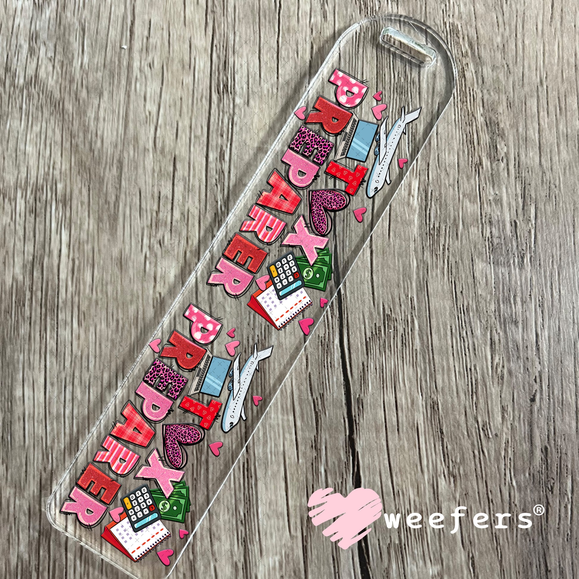 UV DTF Cup Wrap – Tax Preparer Bookmark Weefers