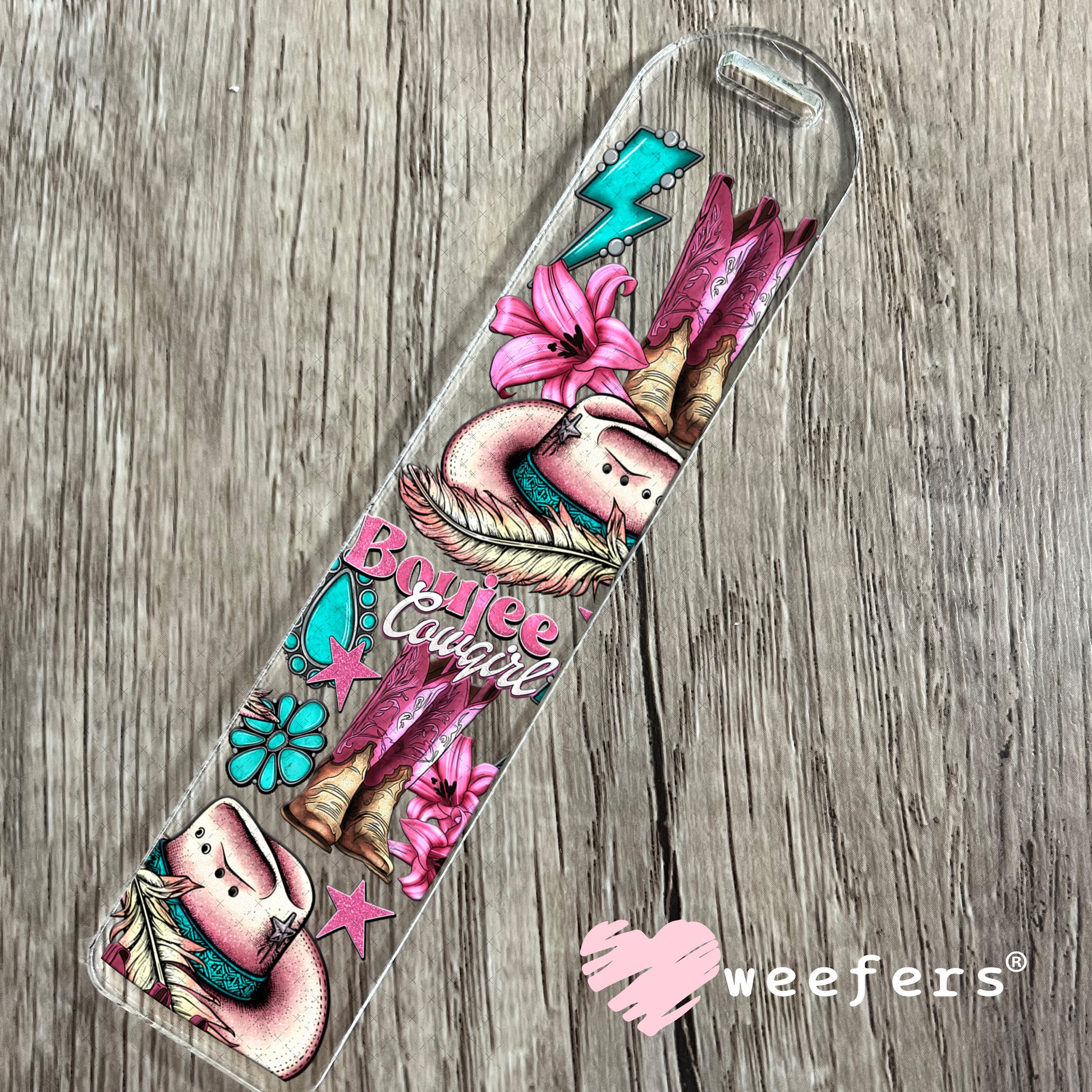 UV DTF Cup Wrap – Boujee Cowgirl Bookmark Weefers