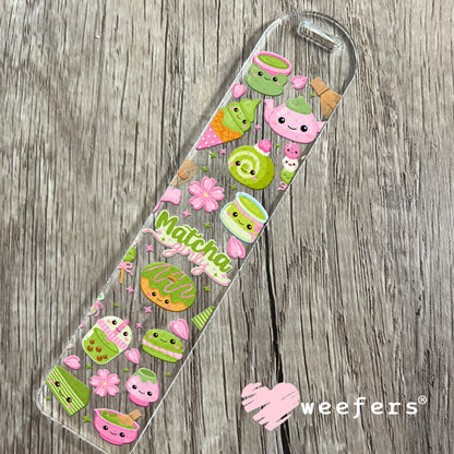 UV DTF Cup Wrap – Match Girly Green and Pink Bookmark Weefers