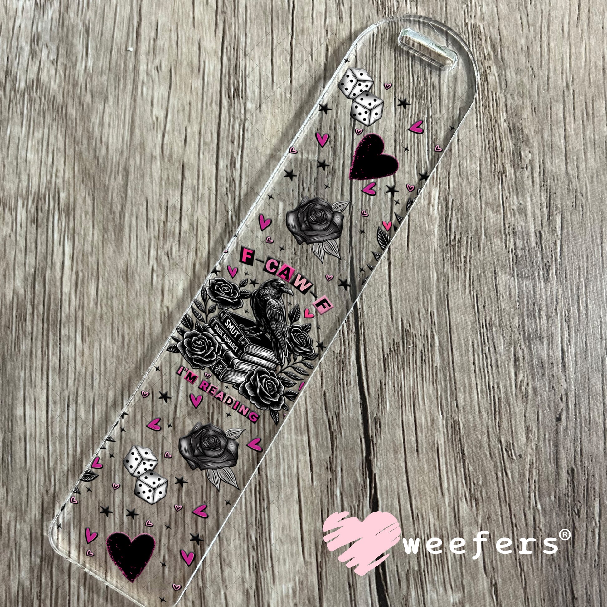 UV DTF Cup Wrap – F-Caw-F I'm Reading - Weefers Exclusive Bookmark Weefers