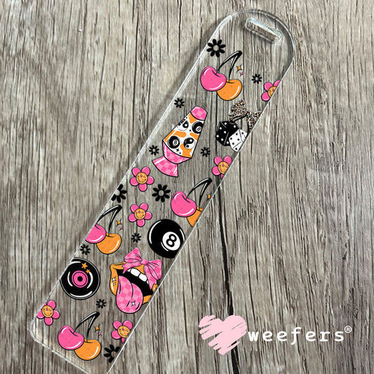 UV DTF Cup Wrap – Sorry for What My Face Said Sidekick - Weefers Exclusive Bookmark Weefers