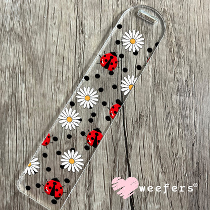 UV DTF Cup Wrap – Ladybugs and flowers