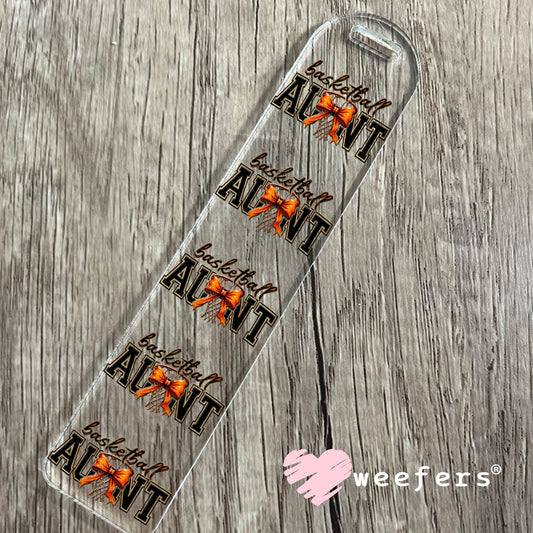 UV DTF Decal - Basketball Aunt Bookmark Weefers