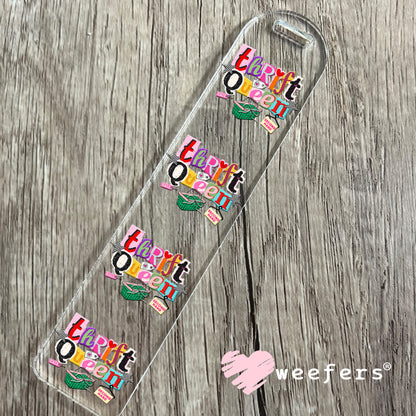 UV DTF Decal - Thrift Queen Bookmark Weefers