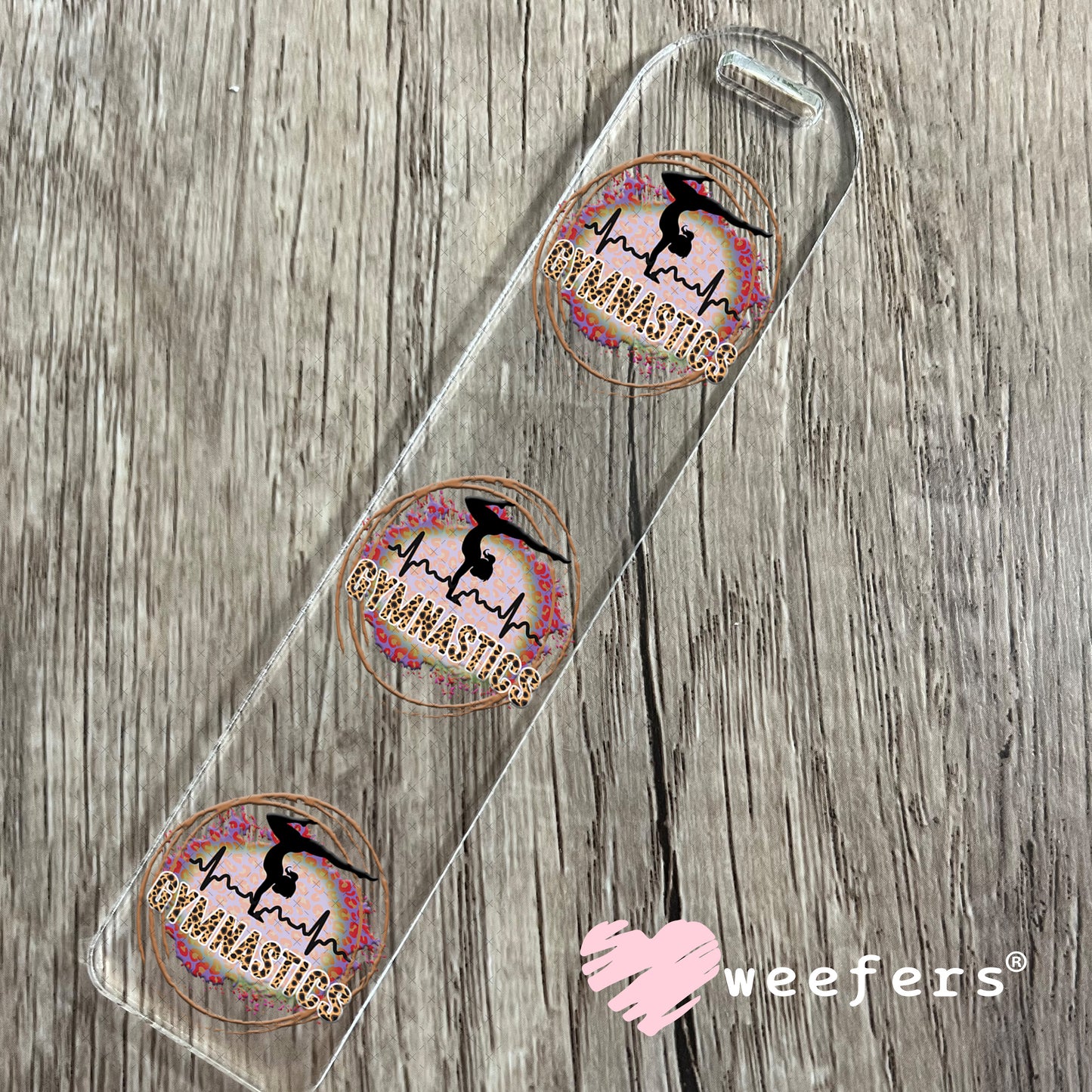 UV DTF Decal - Gymnastics Bookmark Weefers