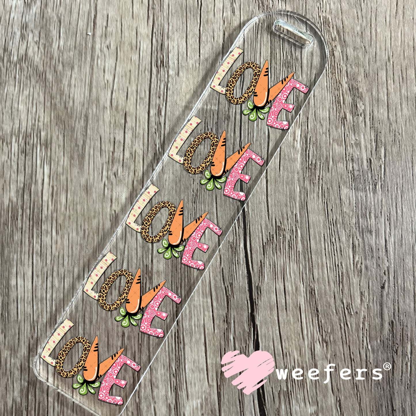 UV DTF Decal - Easter Love Bookmark Weefers