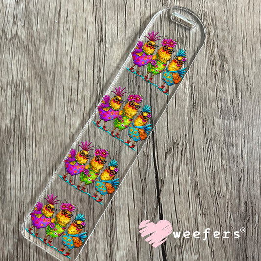 UV DTF Decal - Bougee Chicken Ladies Bookmark Weefers
