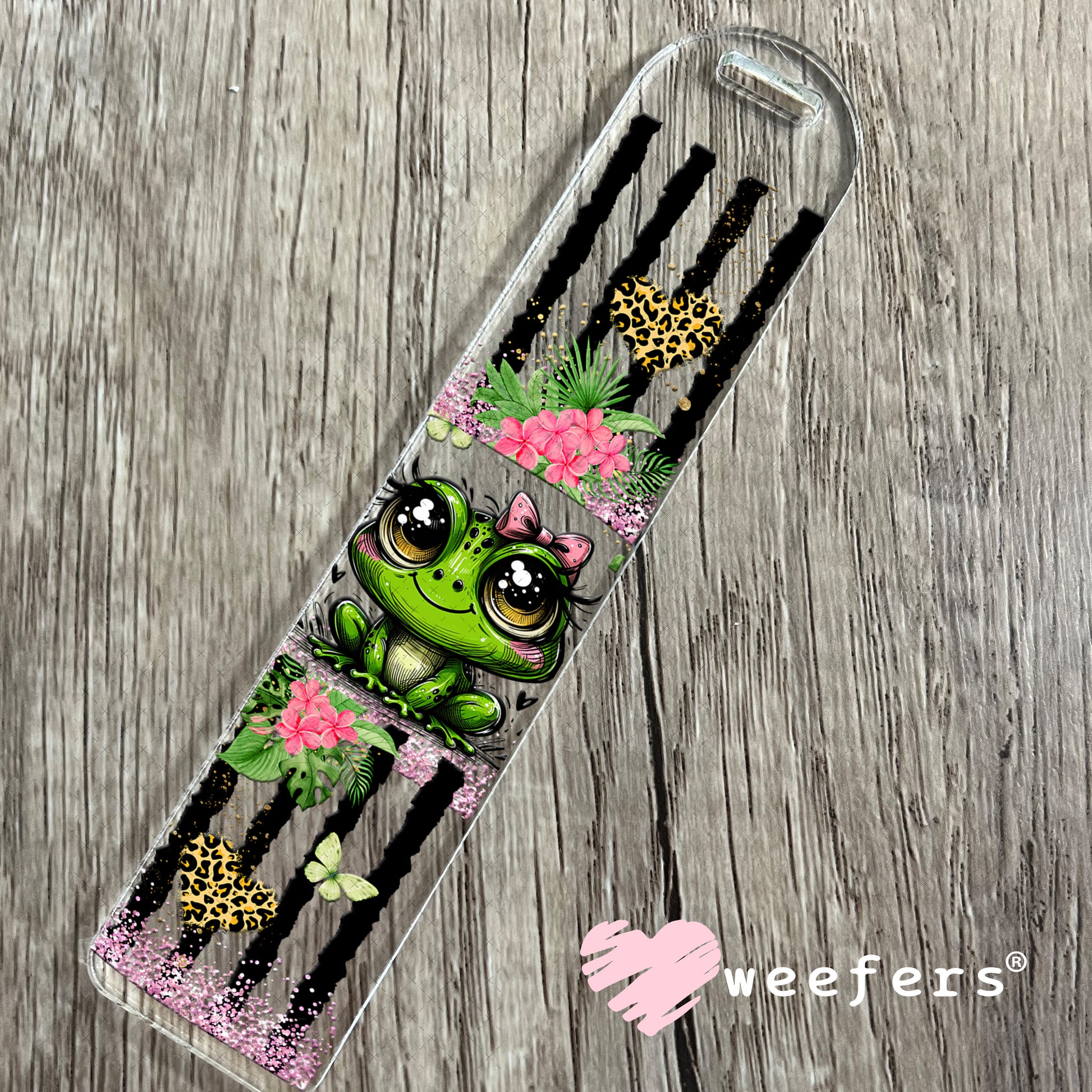 UV DTF Cup Wrap – Bougee Frog Bookmark Weefers