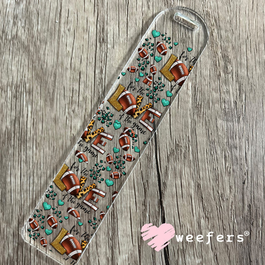 UV DTF Cup Wrap – For the Love of the Game Football Bookmark Weefers