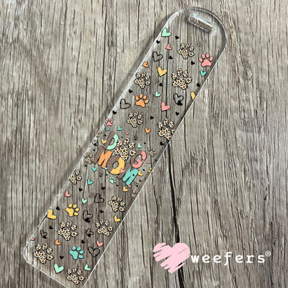 UV DTF Cup Wrap – Dog Mom Leopard Paws Bookmark Weefers