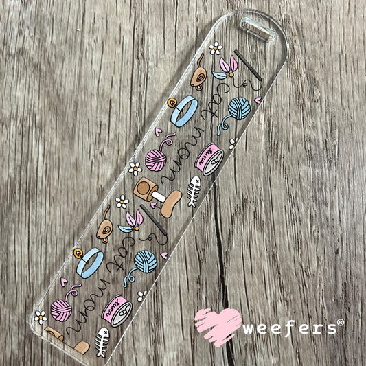 UV DTF Cup Wrap – Cat Mom Toys Bookmark Weefers