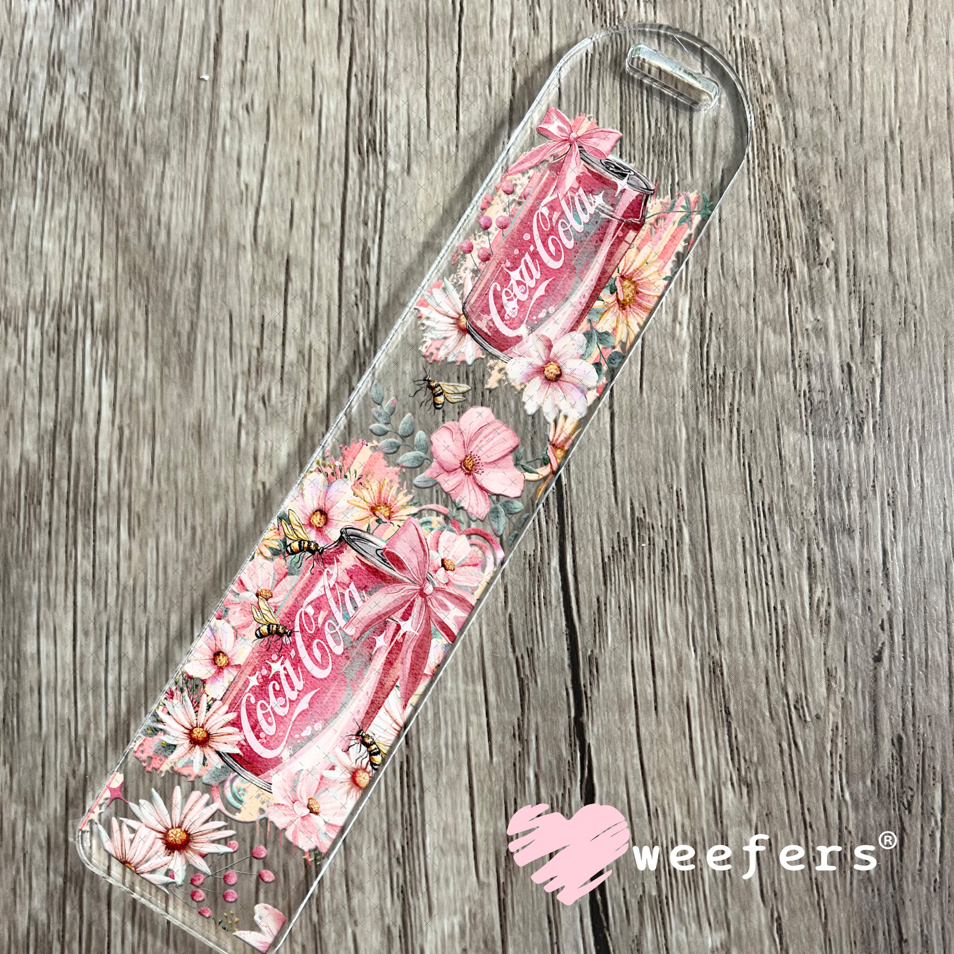 UV DTF Cup Wrap – Cola Floral Soda Bookmark Weefers