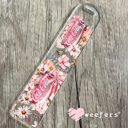 UV DTF Cup Wrap – Cola Floral Soda Bookmark Weefers