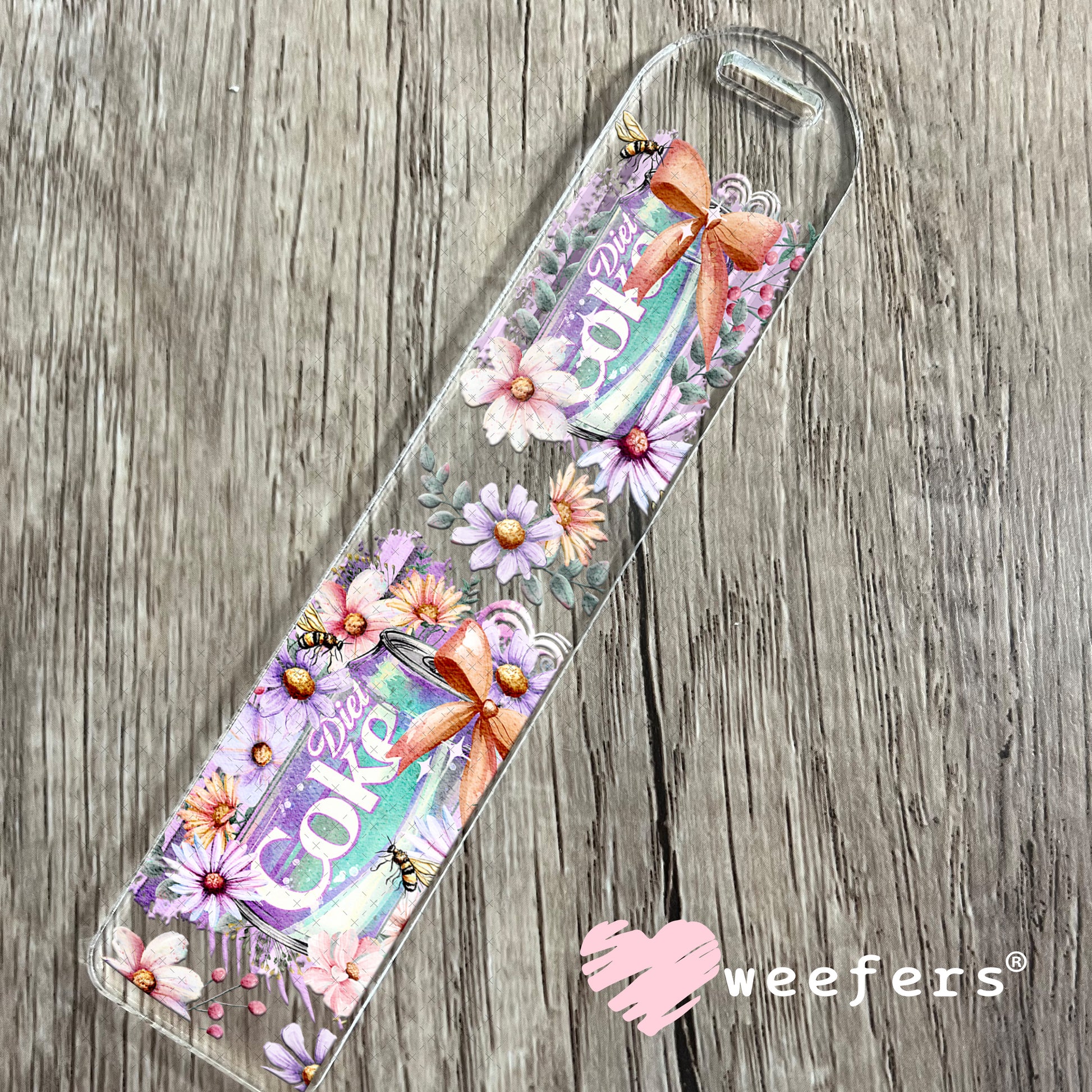 UV DTF Cup Wrap – Diet Cola Floral Soda Bookmark Weefers