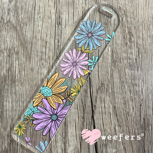 UV DTF Cup Wrap – Spring Flowers Bookmark Weefers