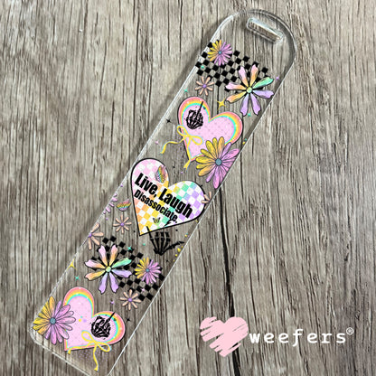 UV DTF Cup Wrap – Live Laugh Disassociate Bookmark Weefers