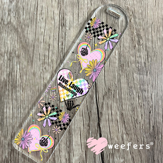 UV DTF Cup Wrap – Live Laugh Disassociate Bookmark Weefers