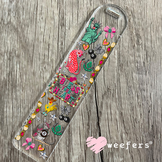 UV DTF Cup Wrap – Bless Your Heart - Weefers Exclusive Bookmark Weefers