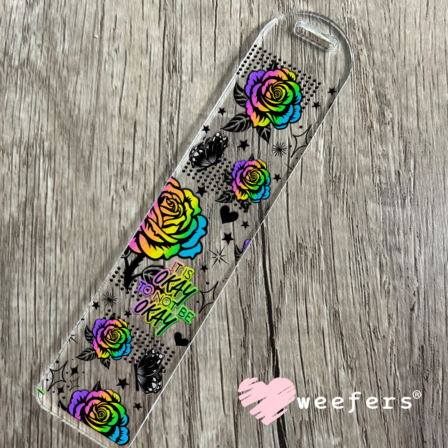 UV DTF Cup Wrap – It is Okay Not to be Okay Bookmark Weefers