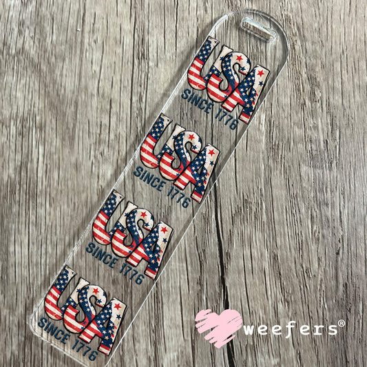 UV DTF Decal - USA Since 1776 4th of July Bookmark Weefers