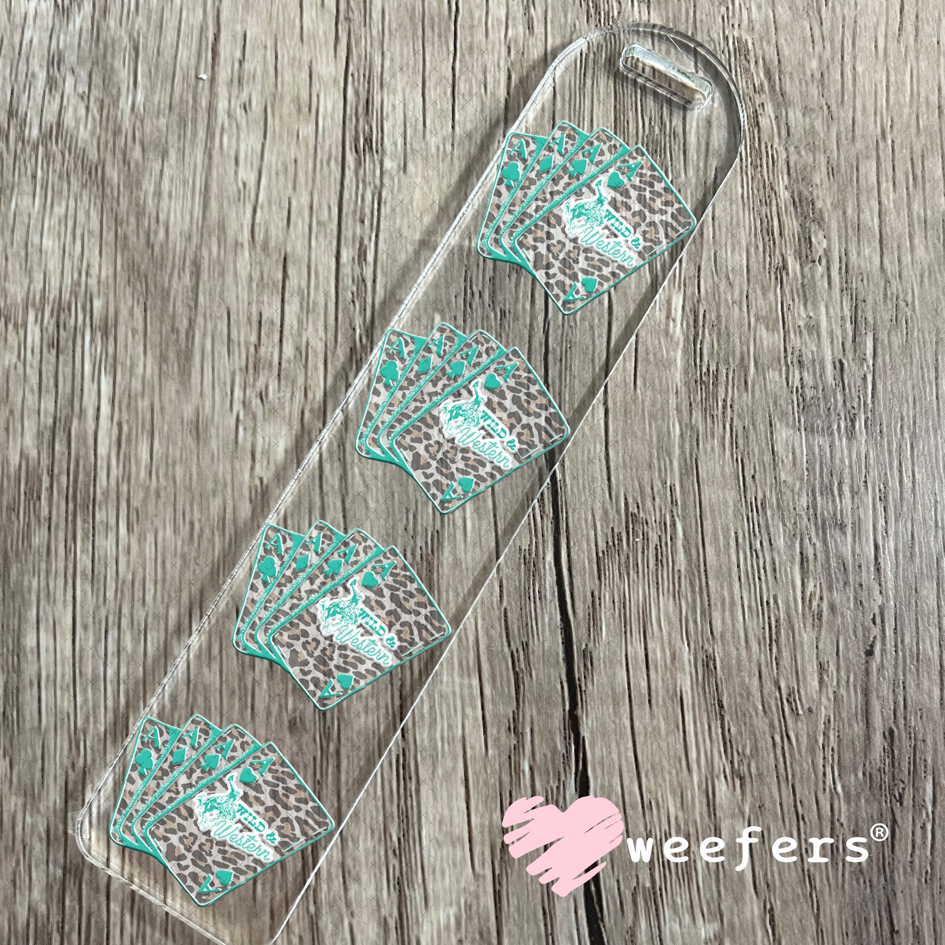 UV DTF Decal - Wild Western Cards Bookmark Weefers
