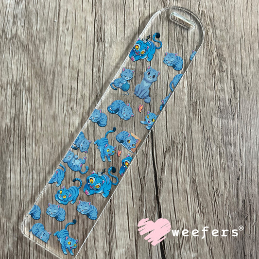 UV DTF Cup Wrap – Blue Cat Bookmark Weefers