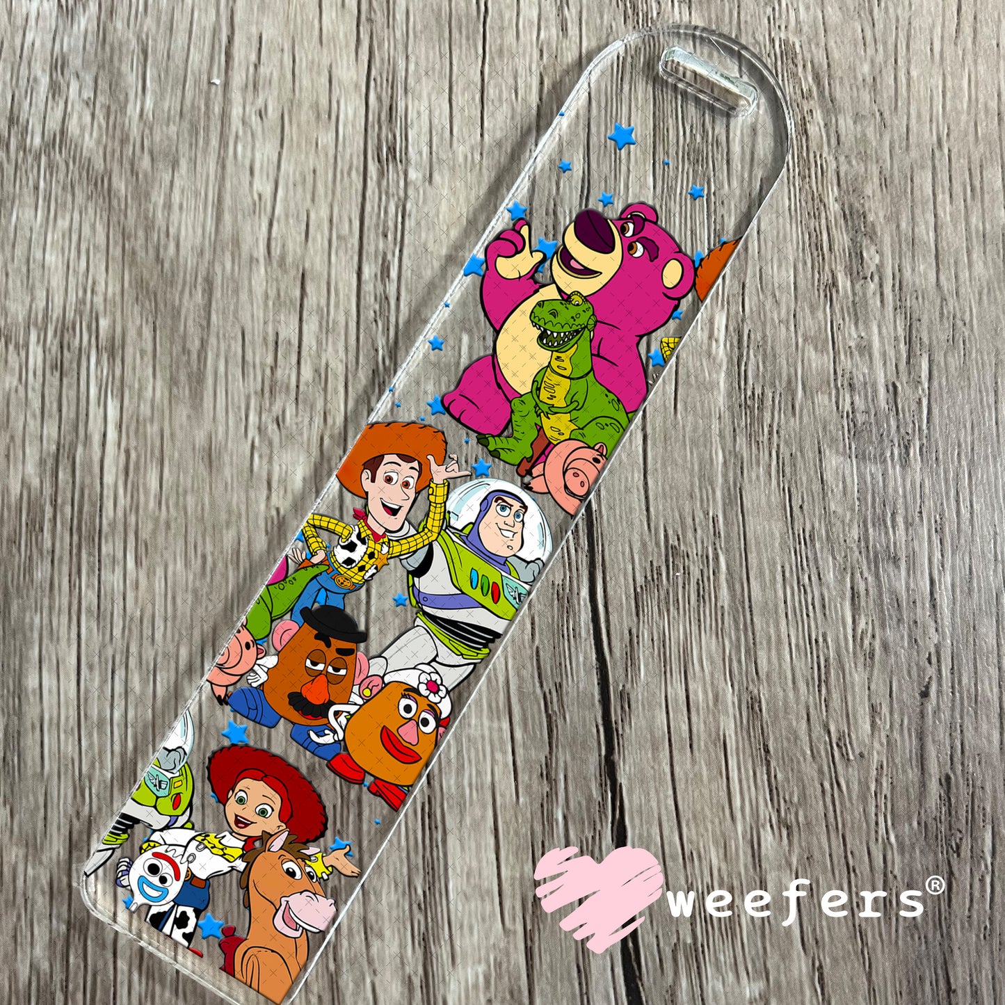UV DTF Cup Wrap – Toy Friends Bookmark Weefers