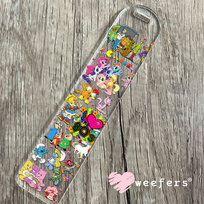 UV DTF Cup Wrap – I love the 80's Bookmark Weefers