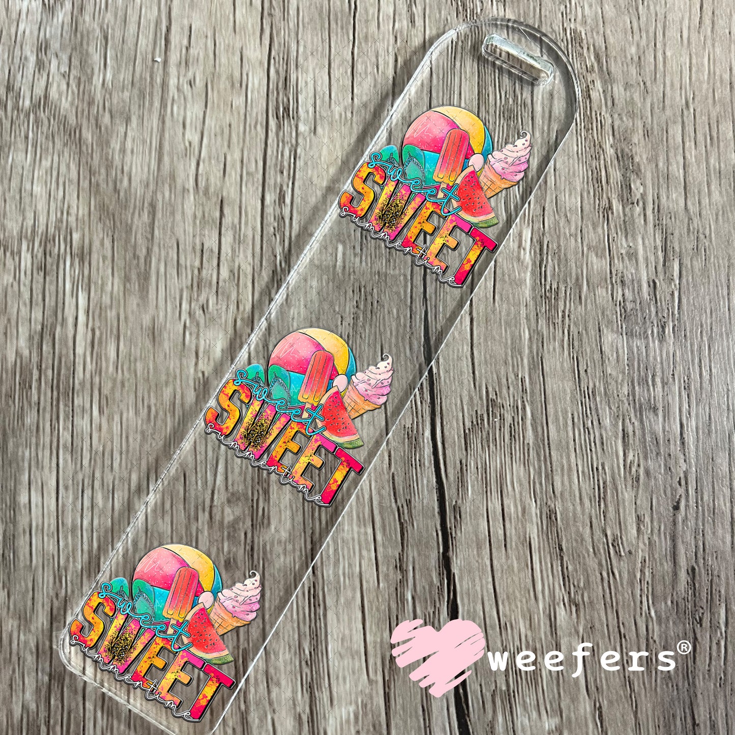 UV DTF Decal - Sweet Sweet Summertime Bookmark Weefers